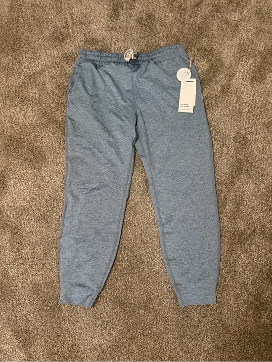 Vuori Pants - Vuori Women’s Light Heather Blue Jogger Sweatpants